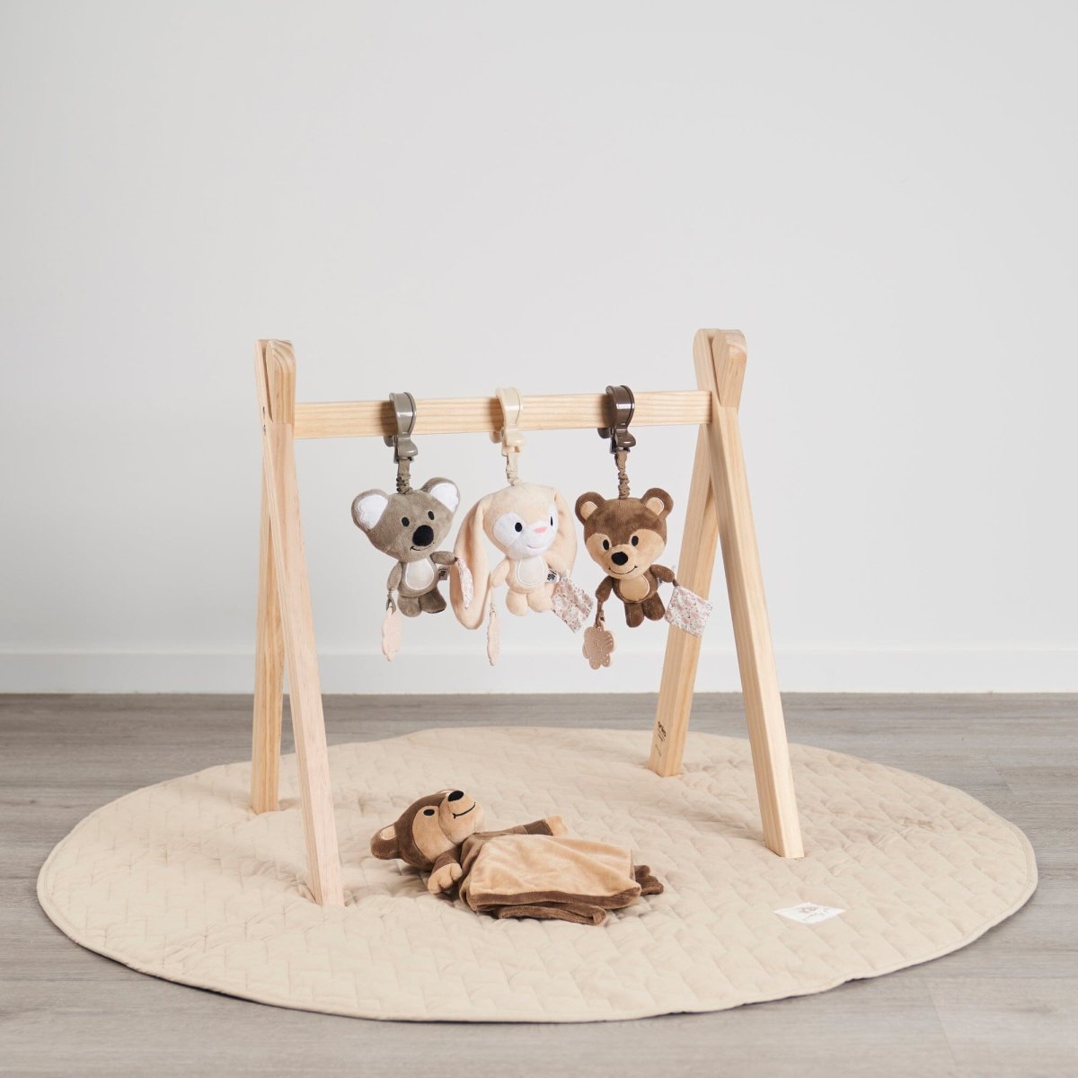 Sensory Pram Toy - Clover The Bunny - Riff Raff Baby UK