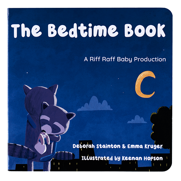 Bedtime Book - Bandit The Raccoon - Riff Raff Baby UK
