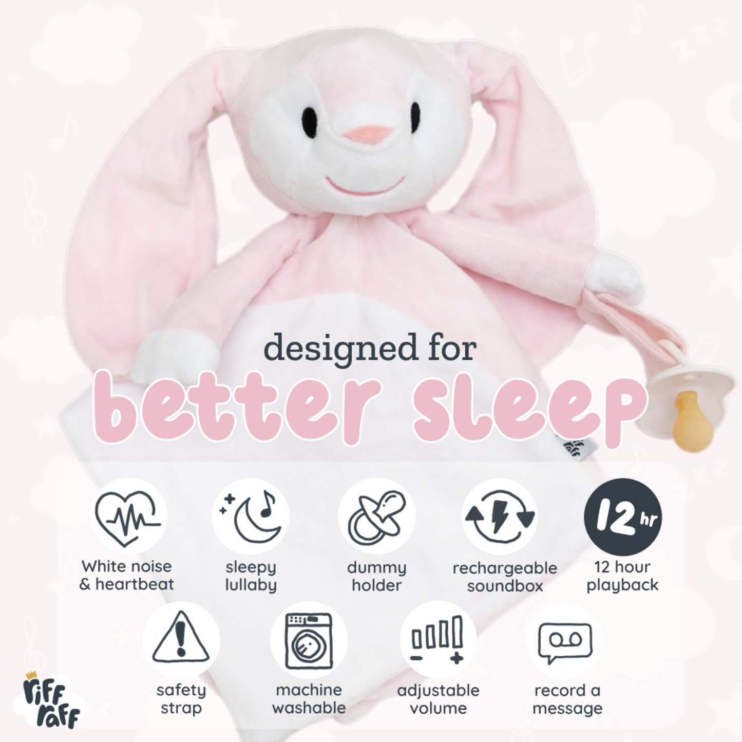 Sleep Toy - Blush the Bunny