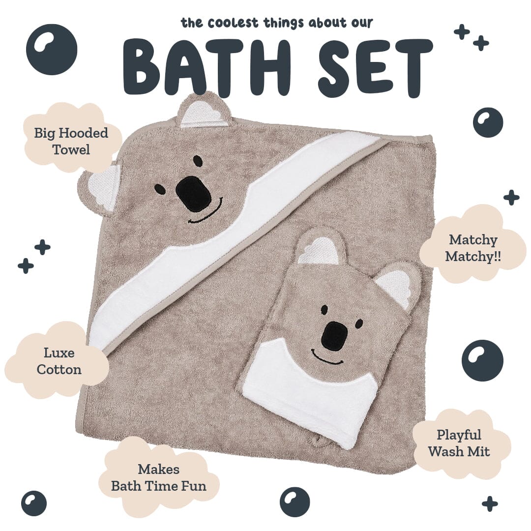 Hooded Towel - Kirra The Koala - Riff Raff Baby UK