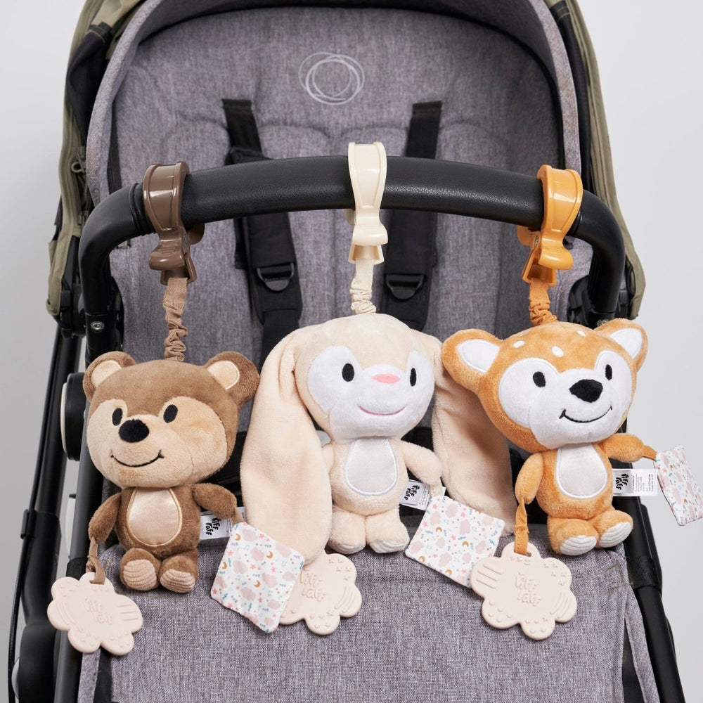 
                      
                        Sensory Pram Toy - Banjo The Bear - Riff Raff Baby UK
                      
                    