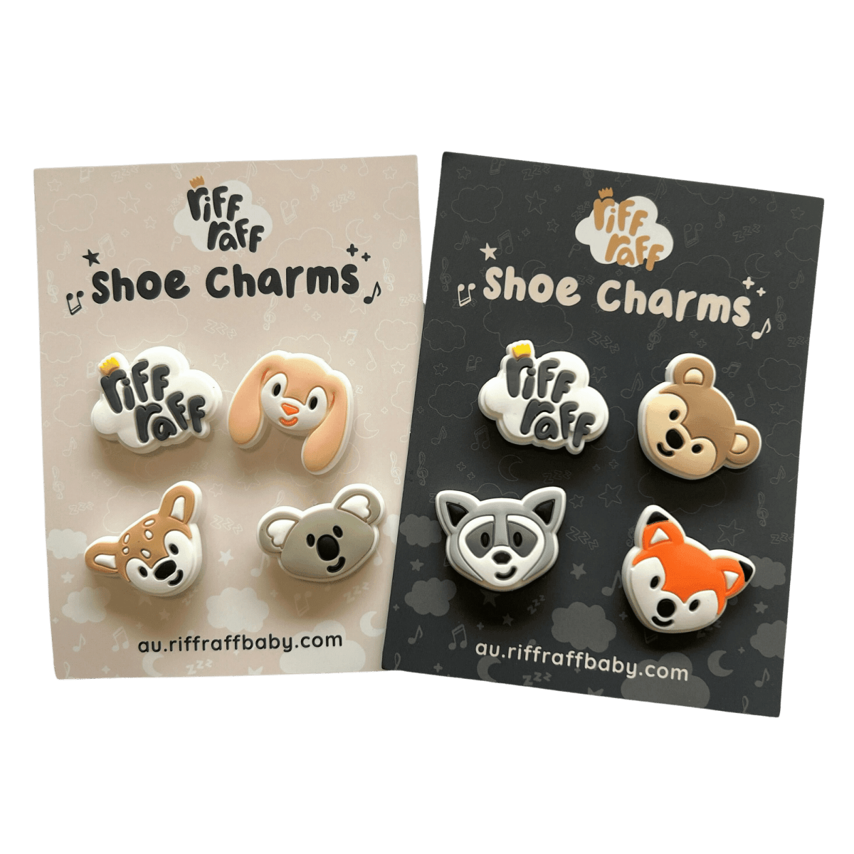 Shoe Charms (Set of 4 Riff Raff Besties) - Riff Raff Baby UK