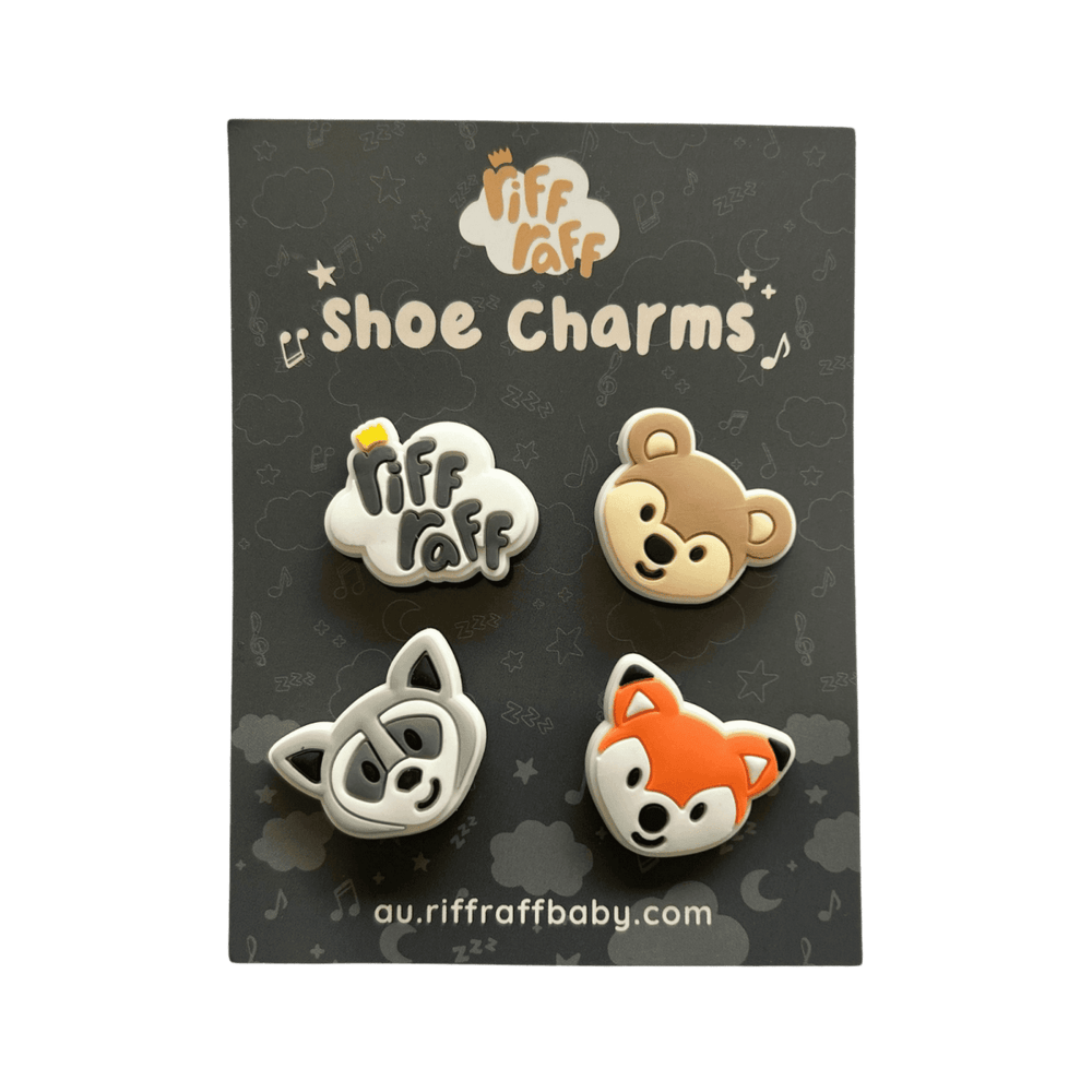 Shoe Charms (Set of 4 Riff Raff Besties) - Riff Raff Baby UK