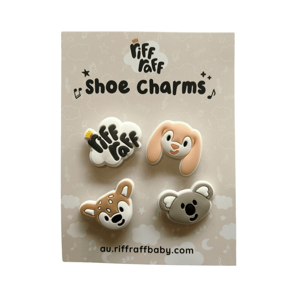 
                      
                        Shoe Charms (Set of 4 Riff Raff Besties) - Riff Raff Baby UK
                      
                    