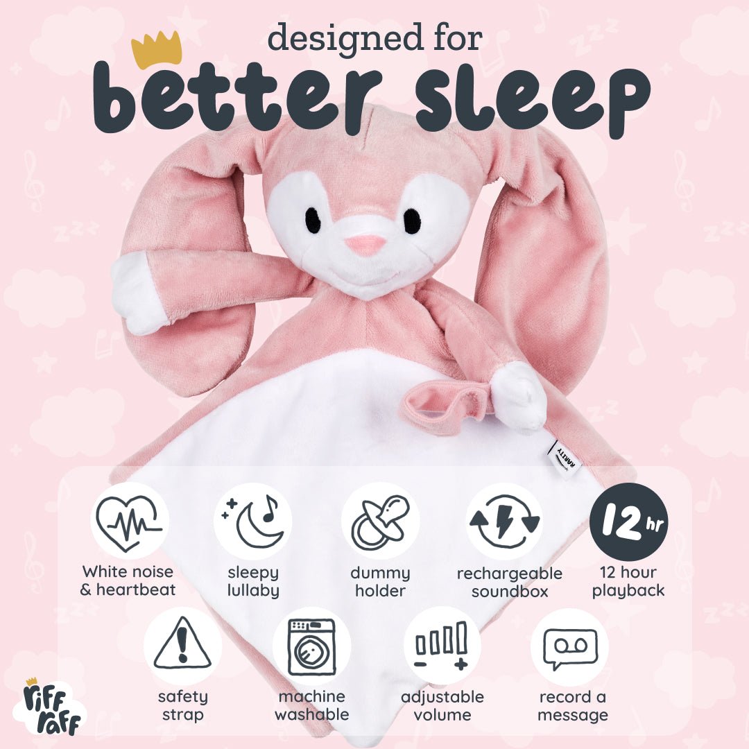 Sleep Toy - Blossom The Bunny - Riff Raff Baby UK