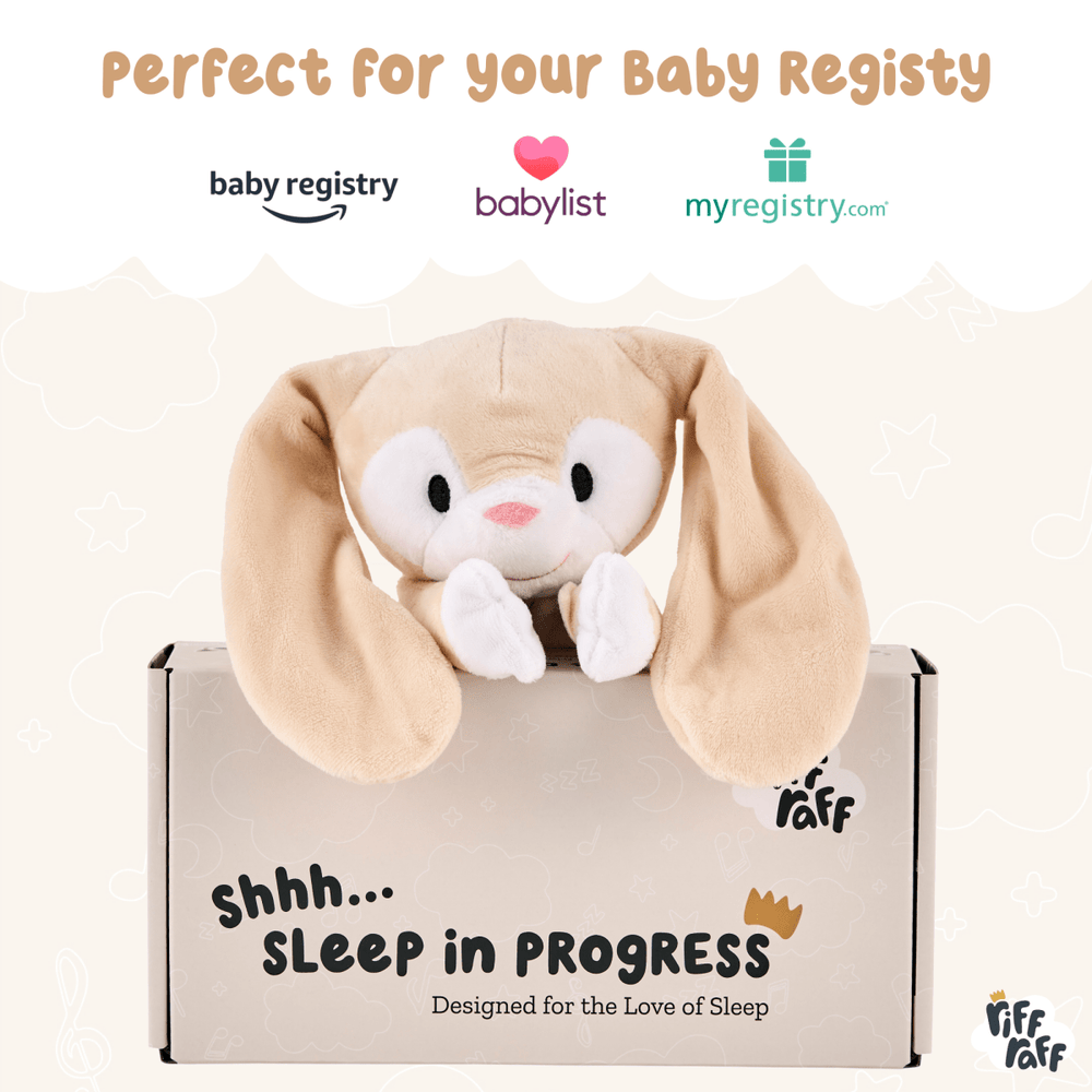 
                      
                        Sleep Toy - Clover The Bunny - Riff Raff Baby UK
                      
                    