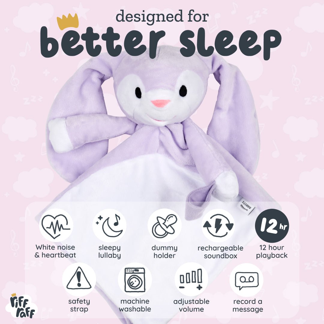 Sleep Toy - Petal The Bunny - Riff Raff Baby UK