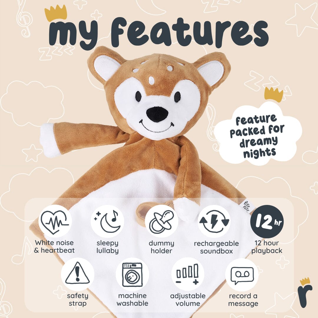 Sleep Toy - Raffy The Fawn - Riff Raff Baby UK