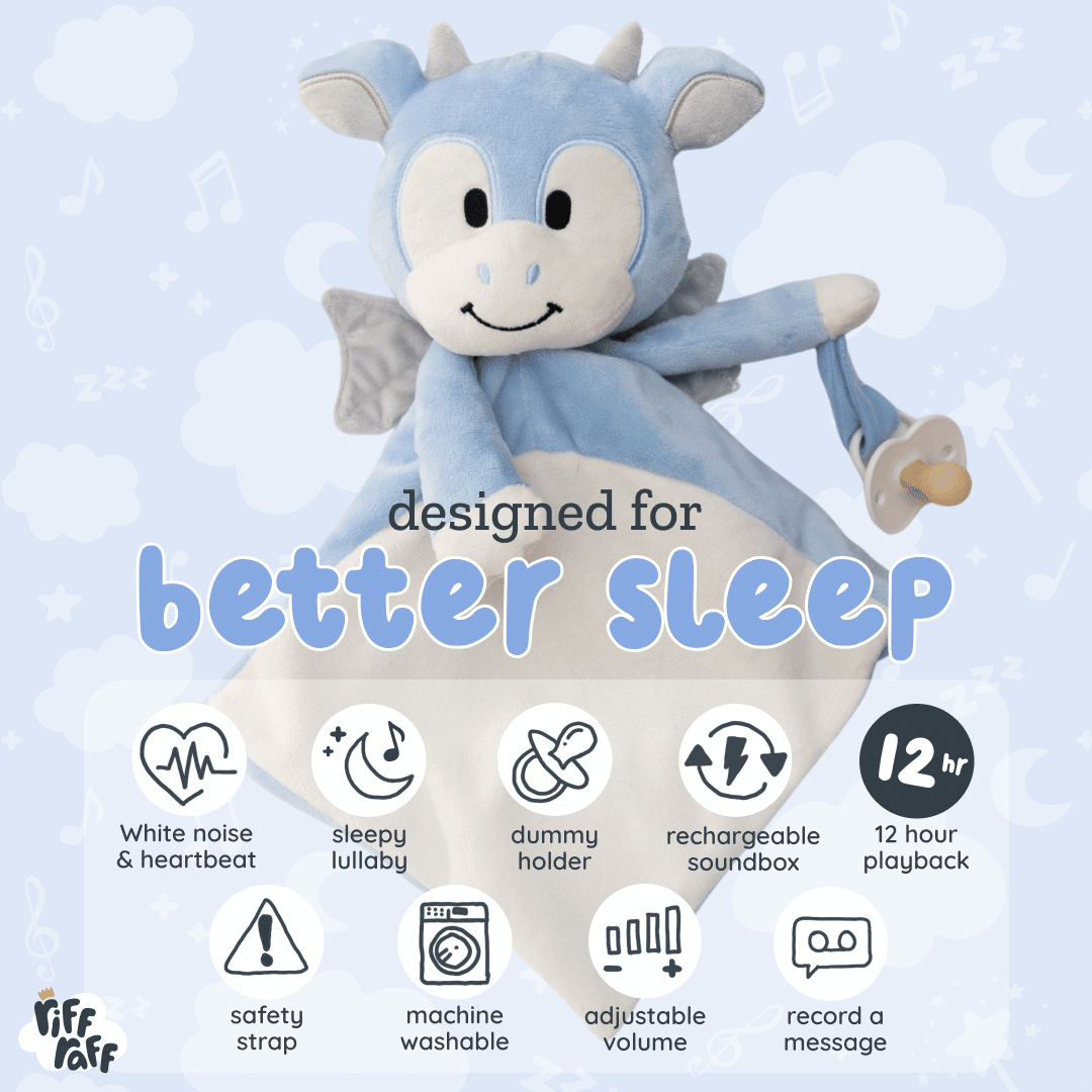 Sleep Toy - Stormy the Dragon - Riff Raff Baby UK